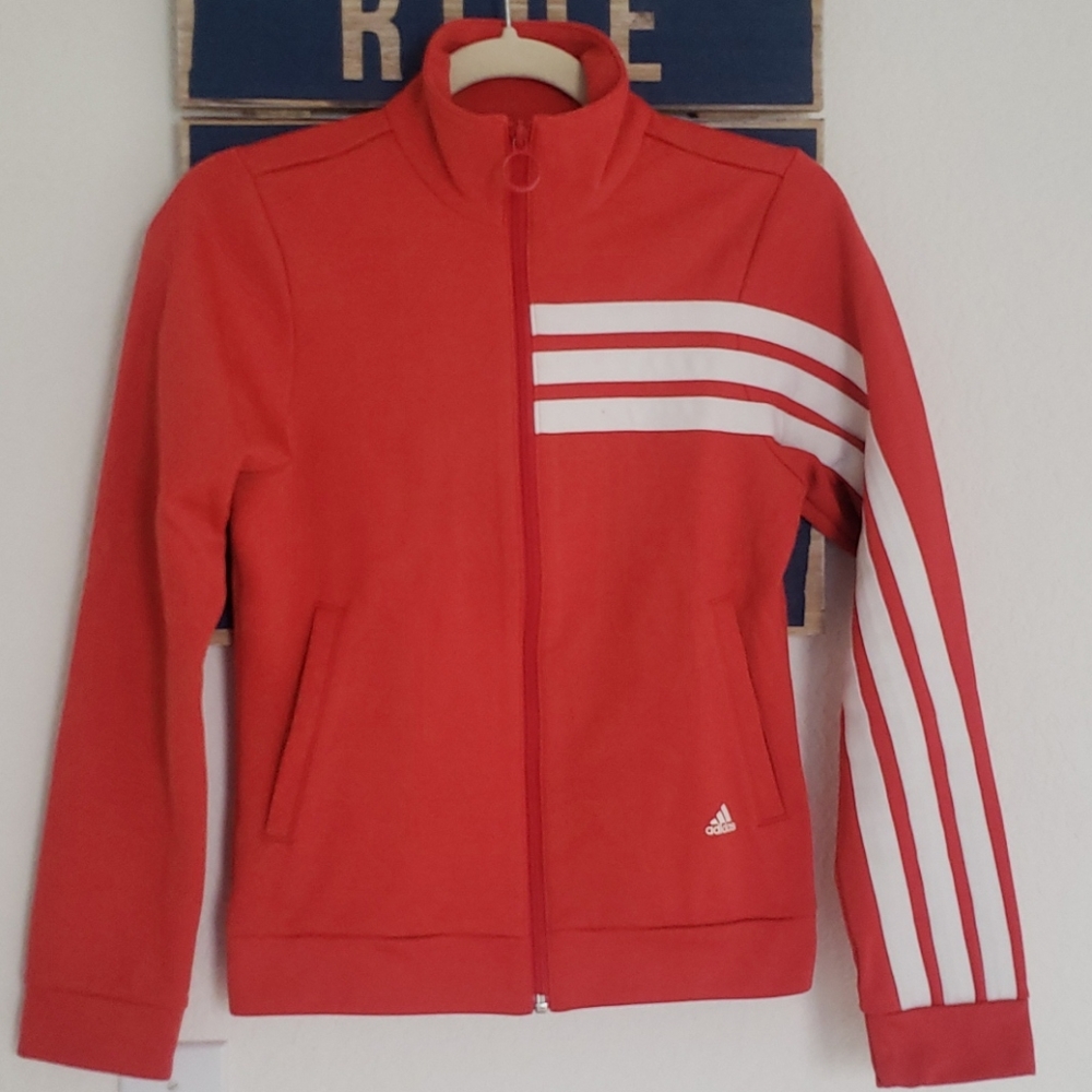 Vintage Adidas zip-up top
